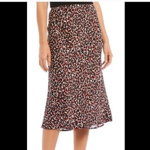 Cheetah print skirt